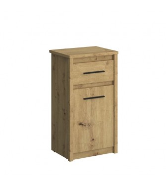 Komoda jednodrzwiowa z szufladą AYSON dąb artisan