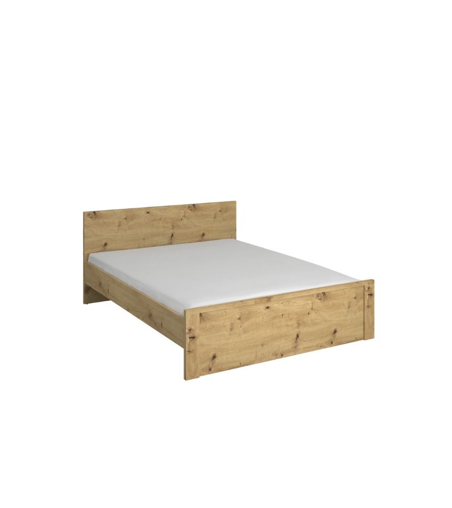 Łóżko AYSON 160 dąb artisan